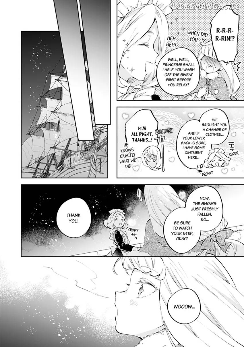Body Swap of a Nerdy Girl and A Princess Reborn in Another World: Kiss Me Until I'm Wet Inside... Chapter 13 - page 18