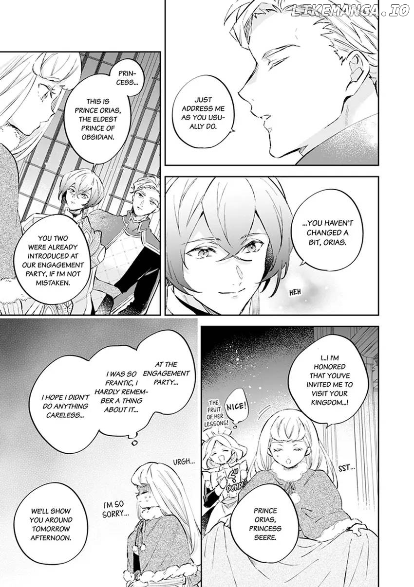 Body Swap of a Nerdy Girl and A Princess Reborn in Another World: Kiss Me Until I'm Wet Inside... Chapter 13 - page 21