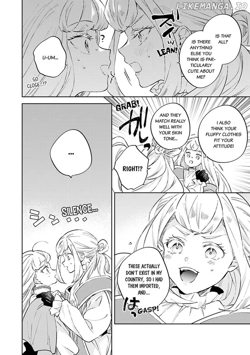 Body Swap of a Nerdy Girl and A Princess Reborn in Another World: Kiss Me Until I'm Wet Inside... Chapter 12 - page 16