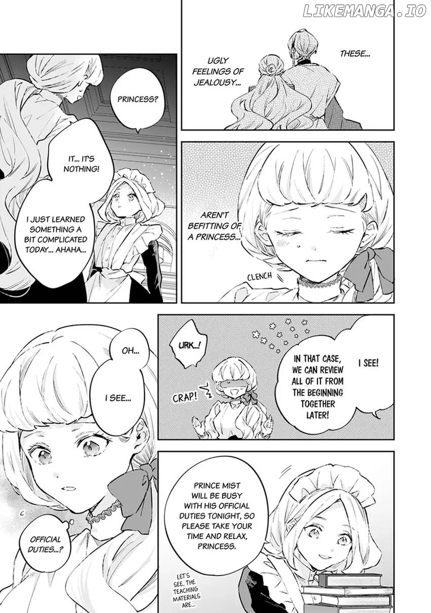 Body Swap of a Nerdy Girl and A Princess Reborn in Another World: Kiss Me Until I'm Wet Inside... Chapter 12 - page 5