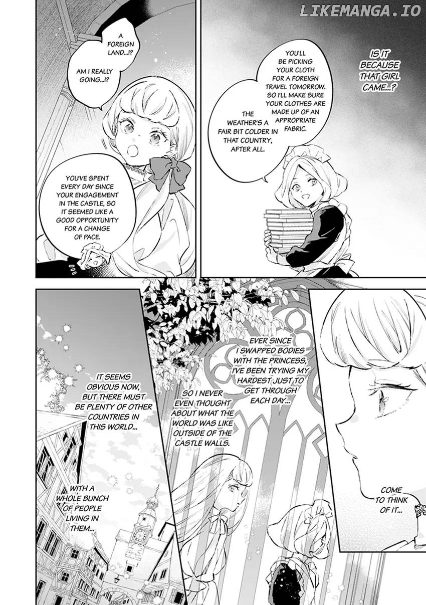 Body Swap of a Nerdy Girl and A Princess Reborn in Another World: Kiss Me Until I'm Wet Inside... Chapter 12 - page 6
