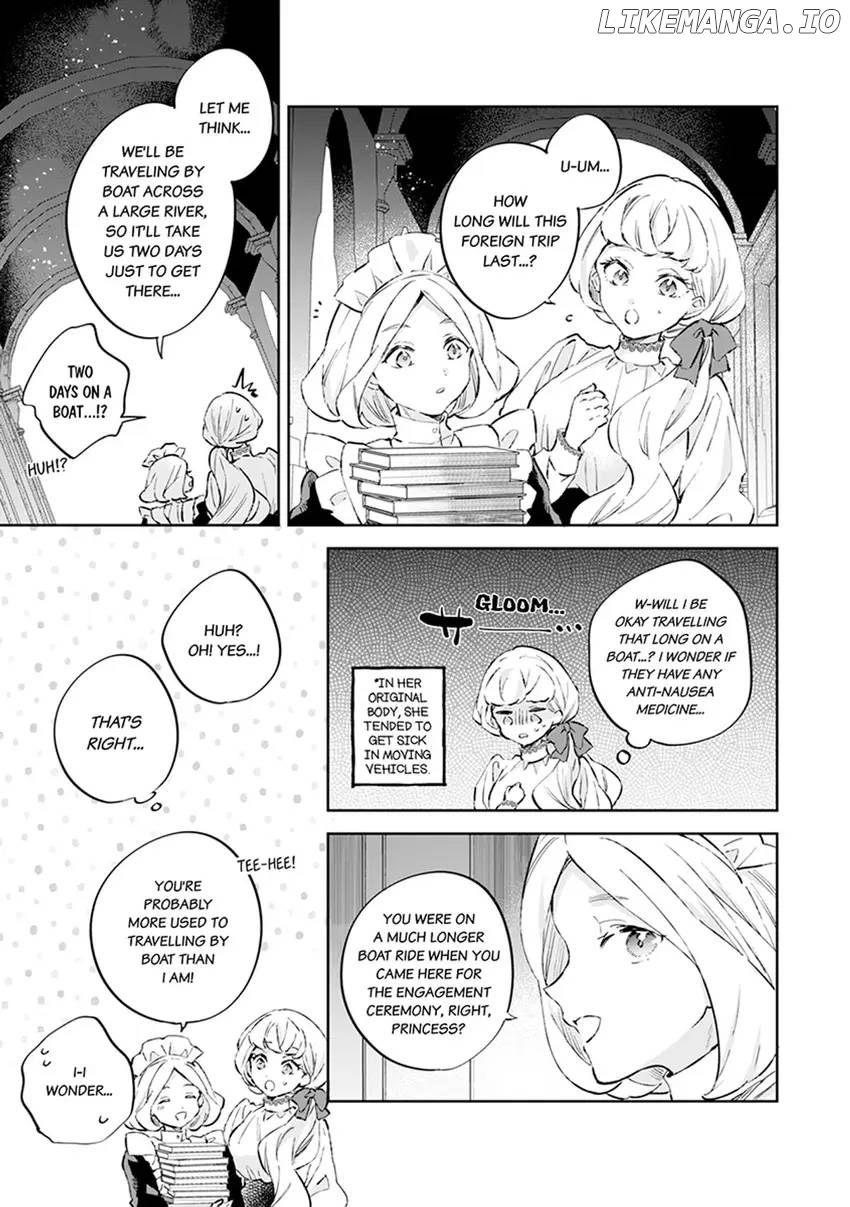 Body Swap of a Nerdy Girl and A Princess Reborn in Another World: Kiss Me Until I'm Wet Inside... Chapter 12 - page 7