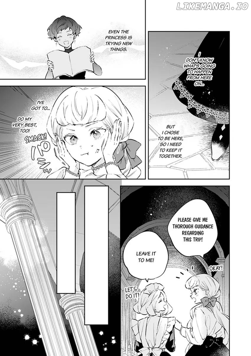 Body Swap of a Nerdy Girl and A Princess Reborn in Another World: Kiss Me Until I'm Wet Inside... Chapter 12 - page 9
