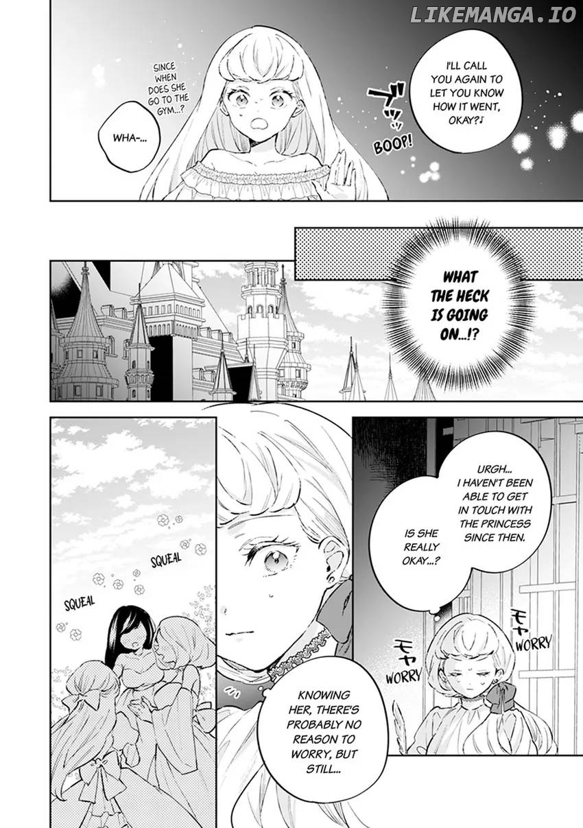 Body Swap of a Nerdy Girl and A Princess Reborn in Another World: Kiss Me Until I'm Wet Inside... Chapter 11 - page 22