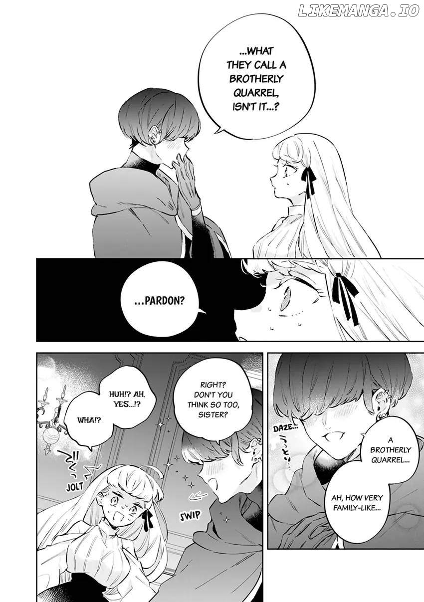 Body Swap of a Nerdy Girl and A Princess Reborn in Another World: Kiss Me Until I'm Wet Inside... Chapter 9.2 - page 12