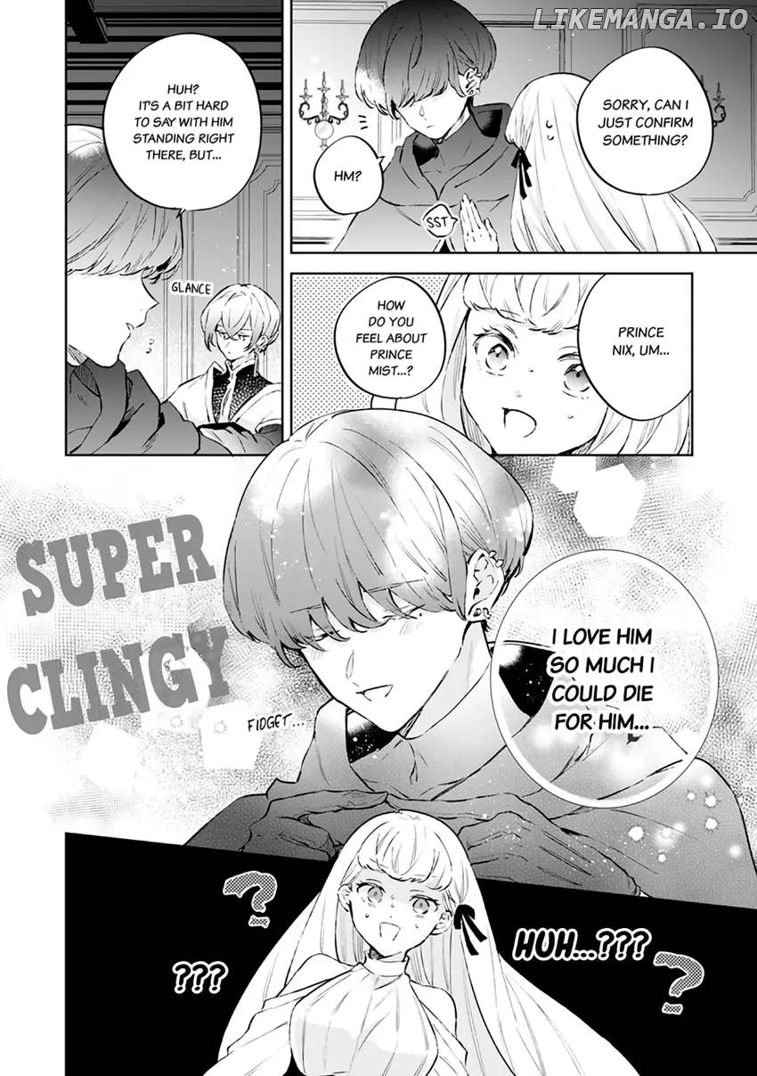 Body Swap of a Nerdy Girl and A Princess Reborn in Another World: Kiss Me Until I'm Wet Inside... Chapter 9.2 - page 14