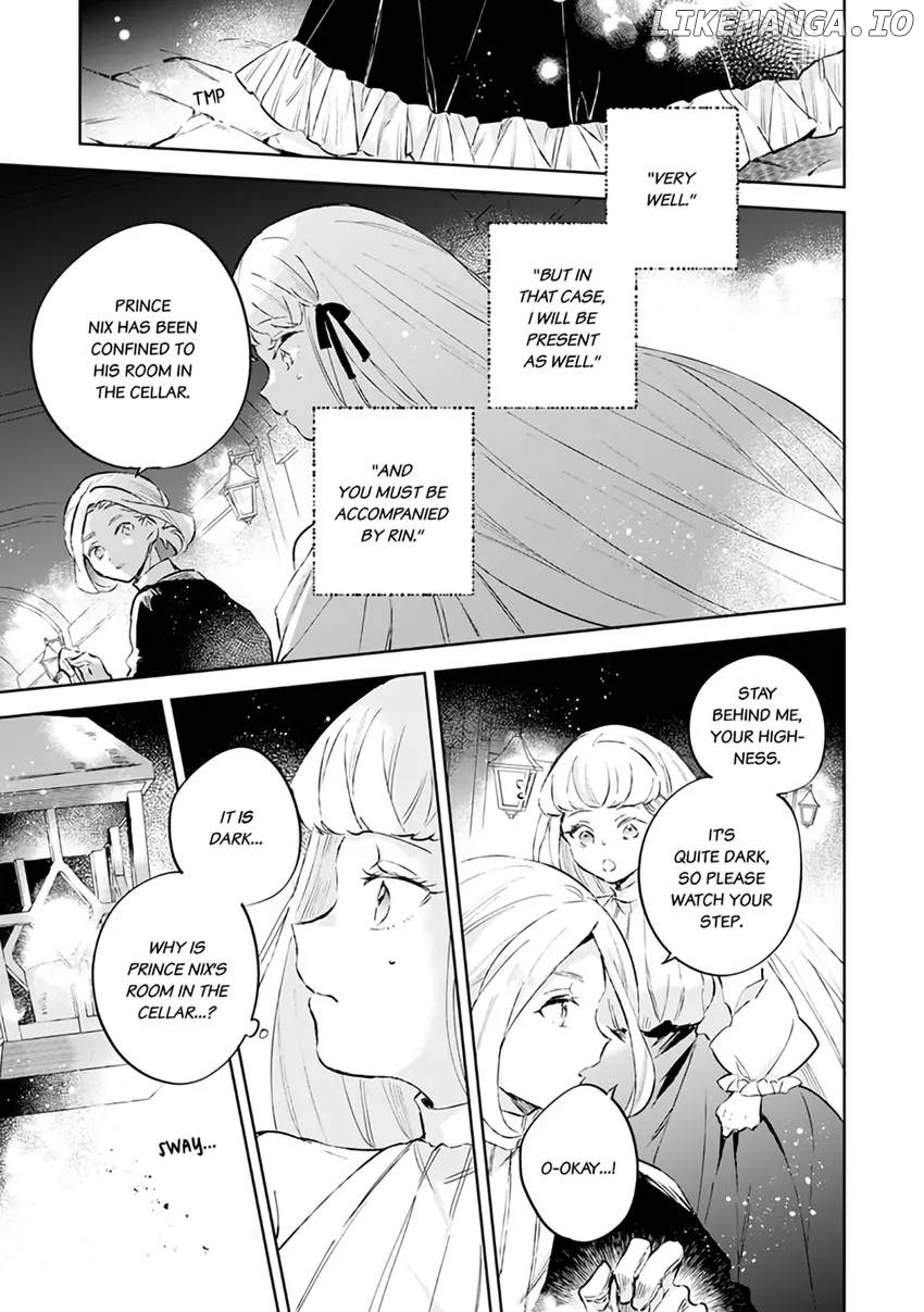 Body Swap of a Nerdy Girl and A Princess Reborn in Another World: Kiss Me Until I'm Wet Inside... Chapter 9.2 - page 7