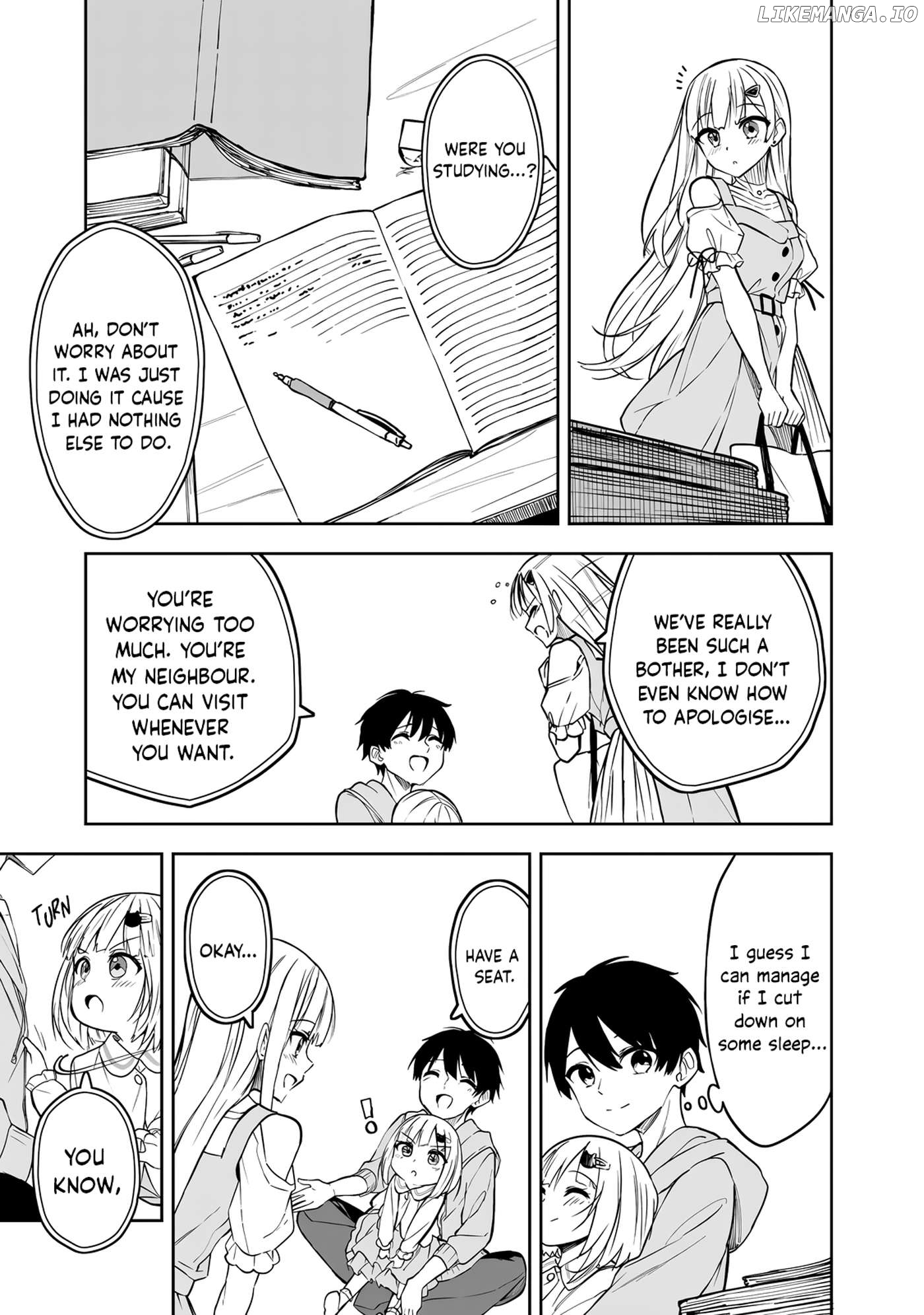 Maigo ni Natteita Youjo wo Tasuketara, Otonari ni Sumu Bishoujo Ryuugakusei ga Ie ni Asobi ni Kuru You ni Natta Ken Nitsuite Chapter 7 - page 5