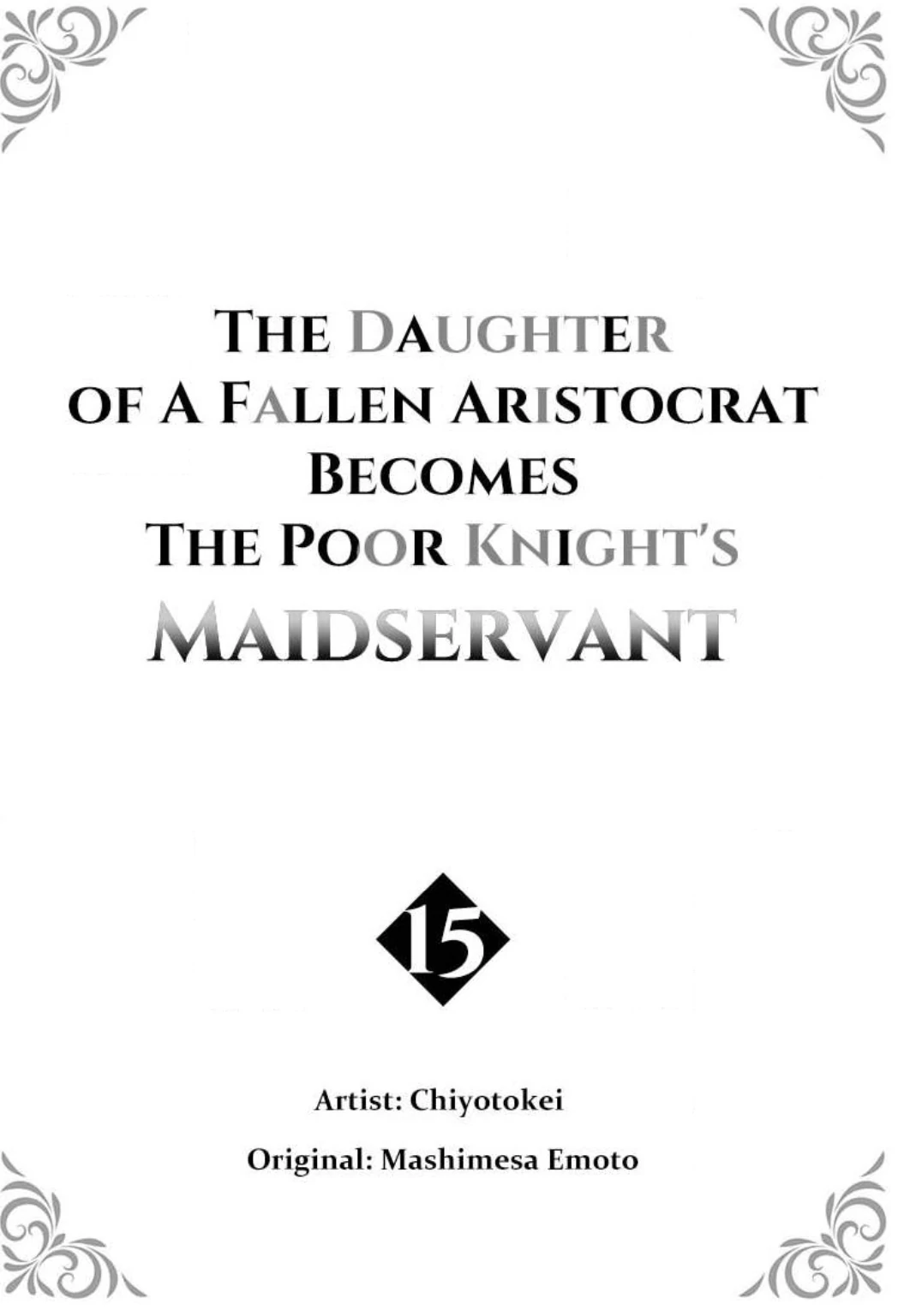 The Daughter of a Fallen Aristocrat Becomes The Poor Knight's Maidservant Chapter 15 - page 2