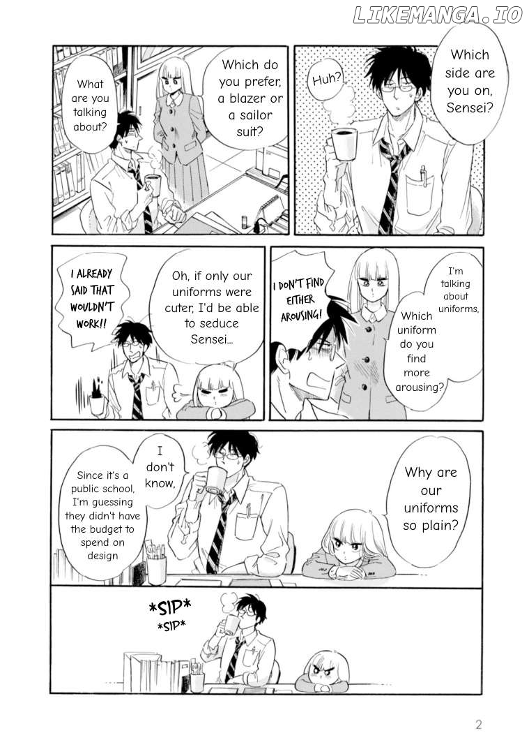 Shiota-sensei to Amai-chan Chapter 50 - page 2