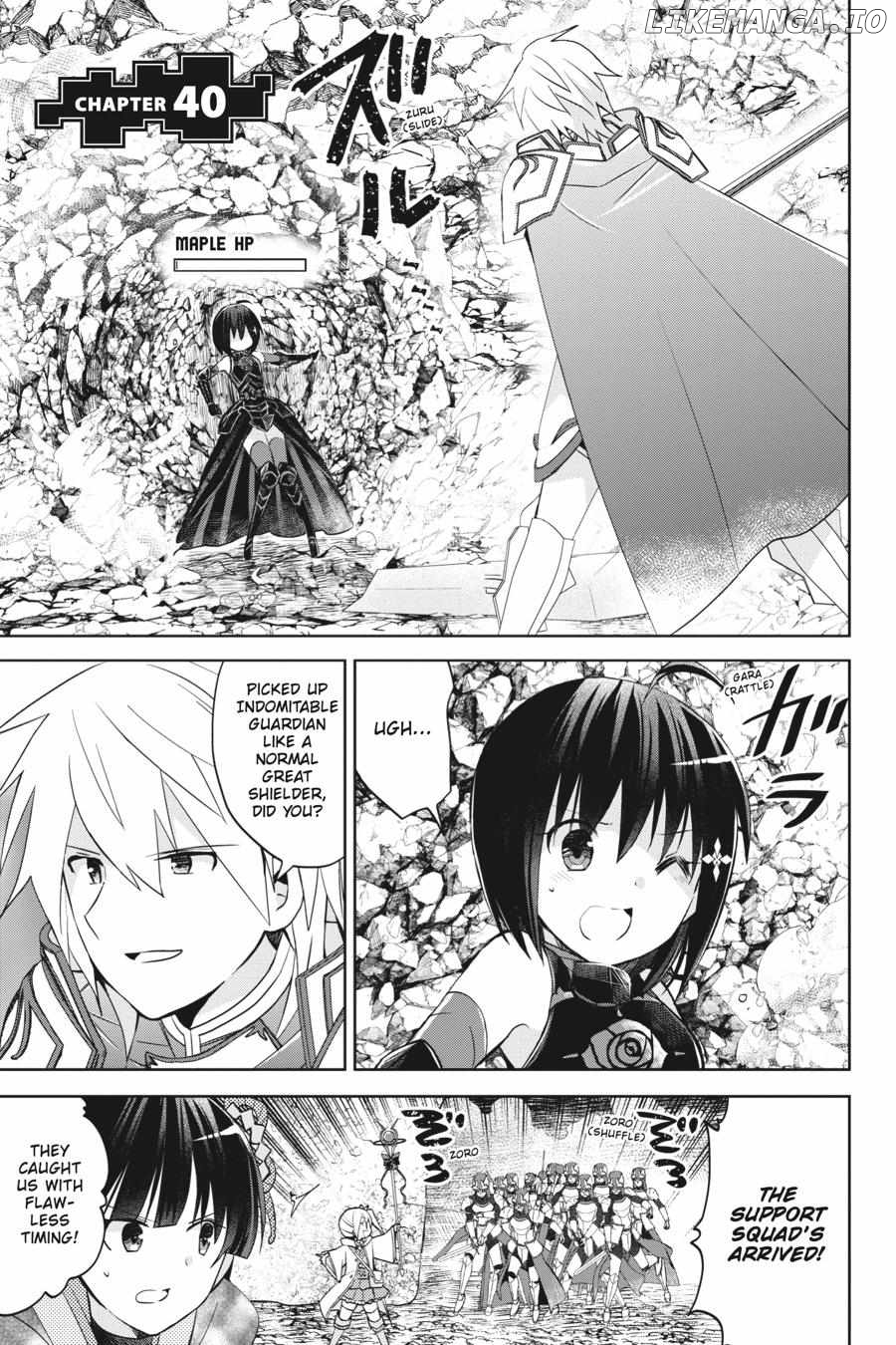 Itai No Wa Iya Nanode Bougyo-Ryoku Ni Kyokufuri Shitai To Omoimasu Chapter 40 - page 1