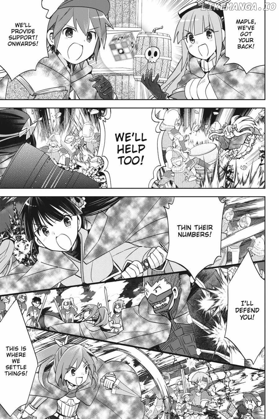 Itai No Wa Iya Nanode Bougyo-Ryoku Ni Kyokufuri Shitai To Omoimasu Chapter 41 - page 22