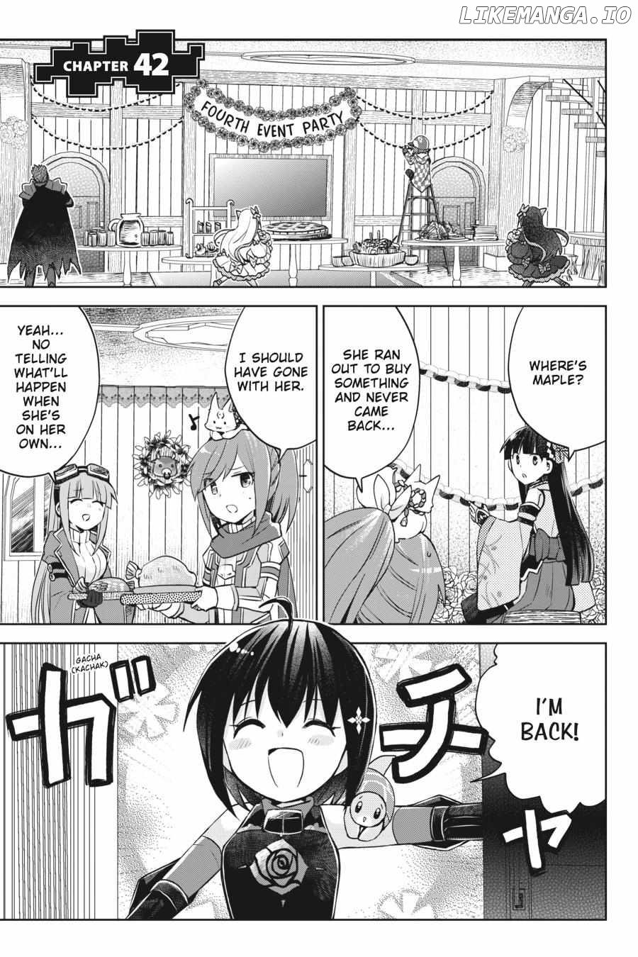 Itai No Wa Iya Nanode Bougyo-Ryoku Ni Kyokufuri Shitai To Omoimasu Chapter 42 - page 1