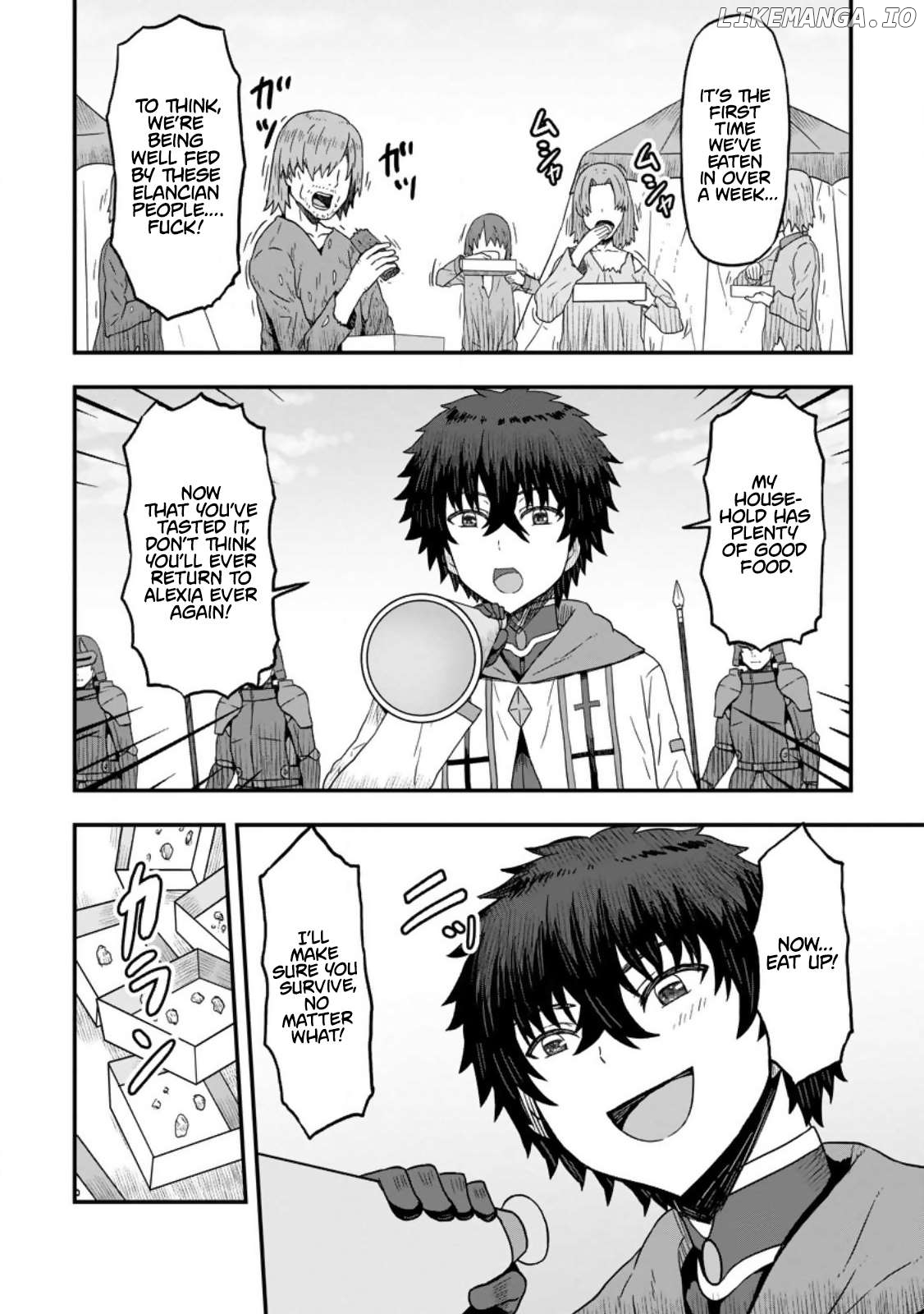 Isekai Saikyou no Yome desu ga, Yoru no Tatakai wa Ore no Hou ga Tsuyoi You desu ~Chiryaku o Ikashite Nariagaru Harem Senki~ Chapter 9 - page 2