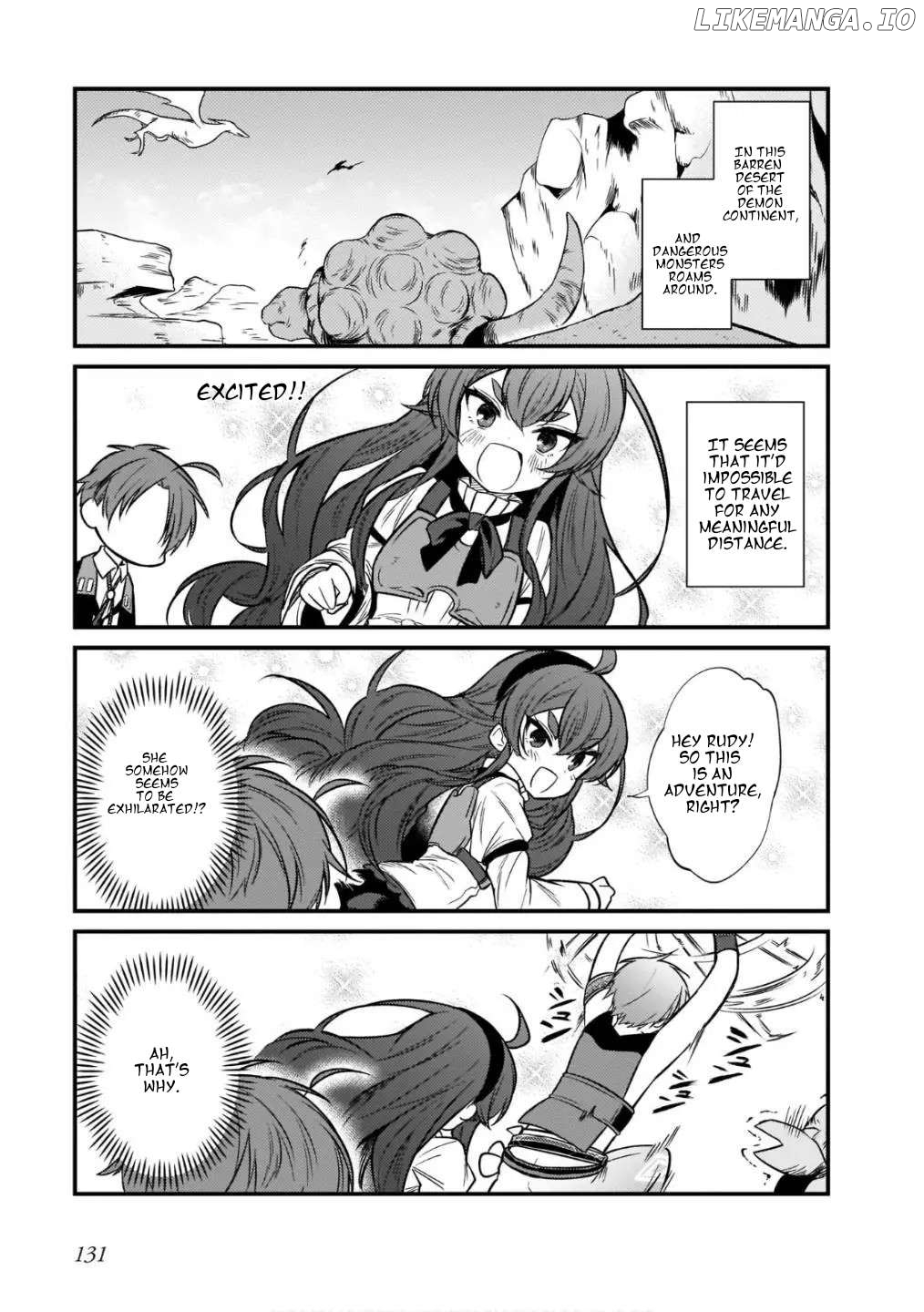Mushoku Tensei: Even If It's a 4-Koma, I'll Get Serious Chapter 15 - page 3