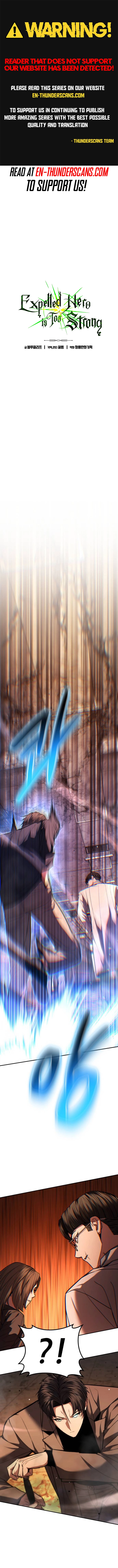 The Expelled Hero Is Too Strong Chapter 25 - page 1