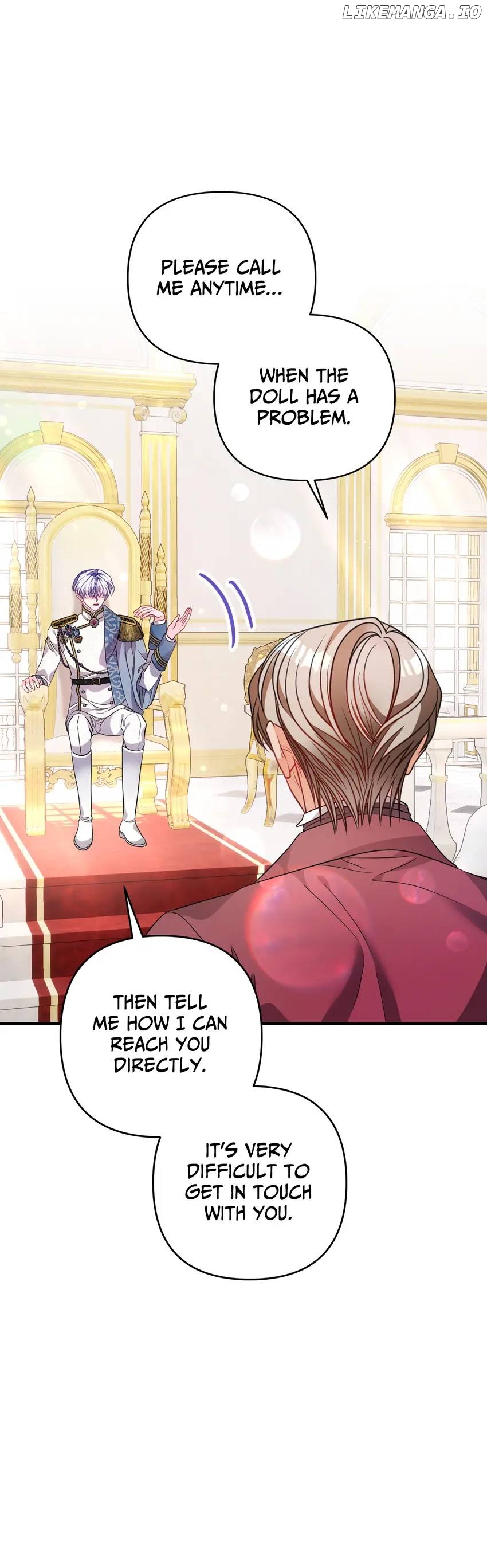 I'm a Doll, but the Tyrant Is Obsessed With Me Chapter 37 - page 54