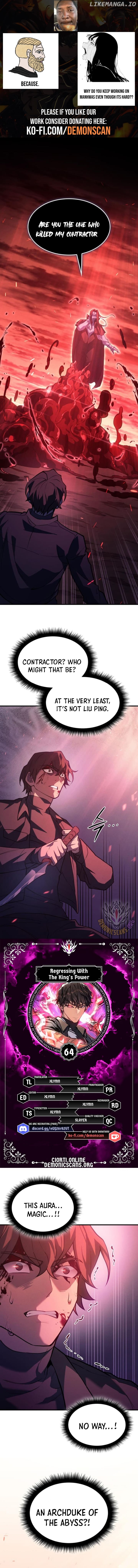 Regressing with the Kings Power Chapter 64 - page 1
