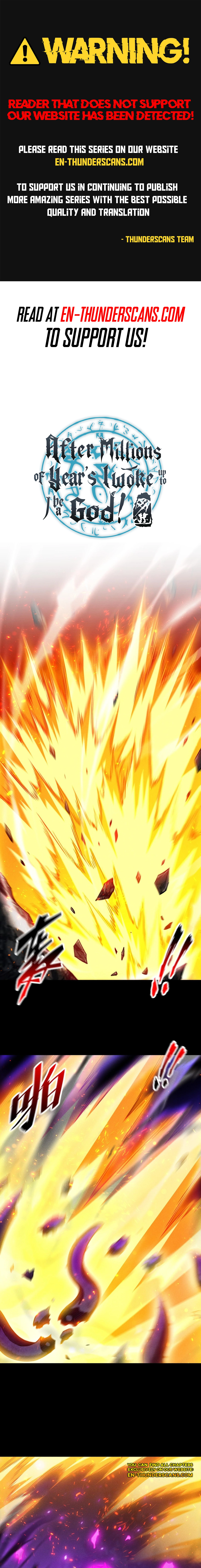 I Awoke as a God After Auto Battling For a Million Years Chapter 19 - page 1