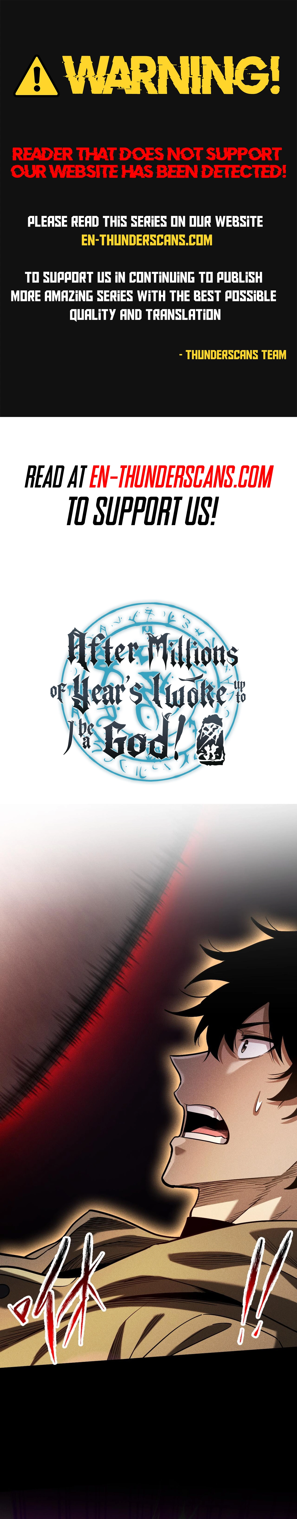 I Awoke as a God After Auto Battling For a Million Years Chapter 21 - page 1