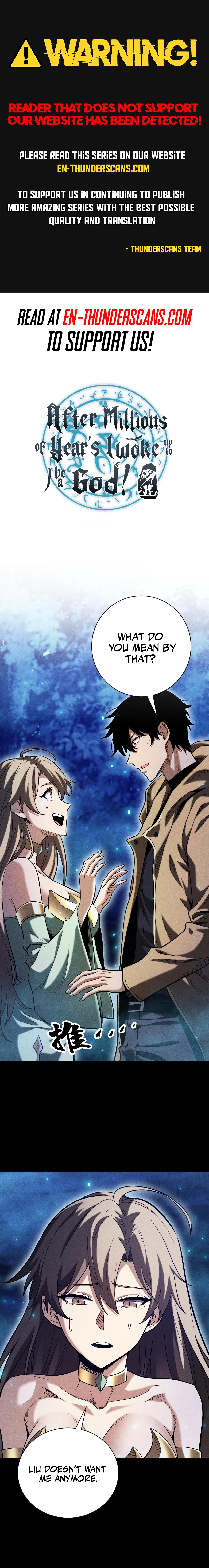 I Awoke as a God After Auto Battling For a Million Years Chapter 22 - page 1