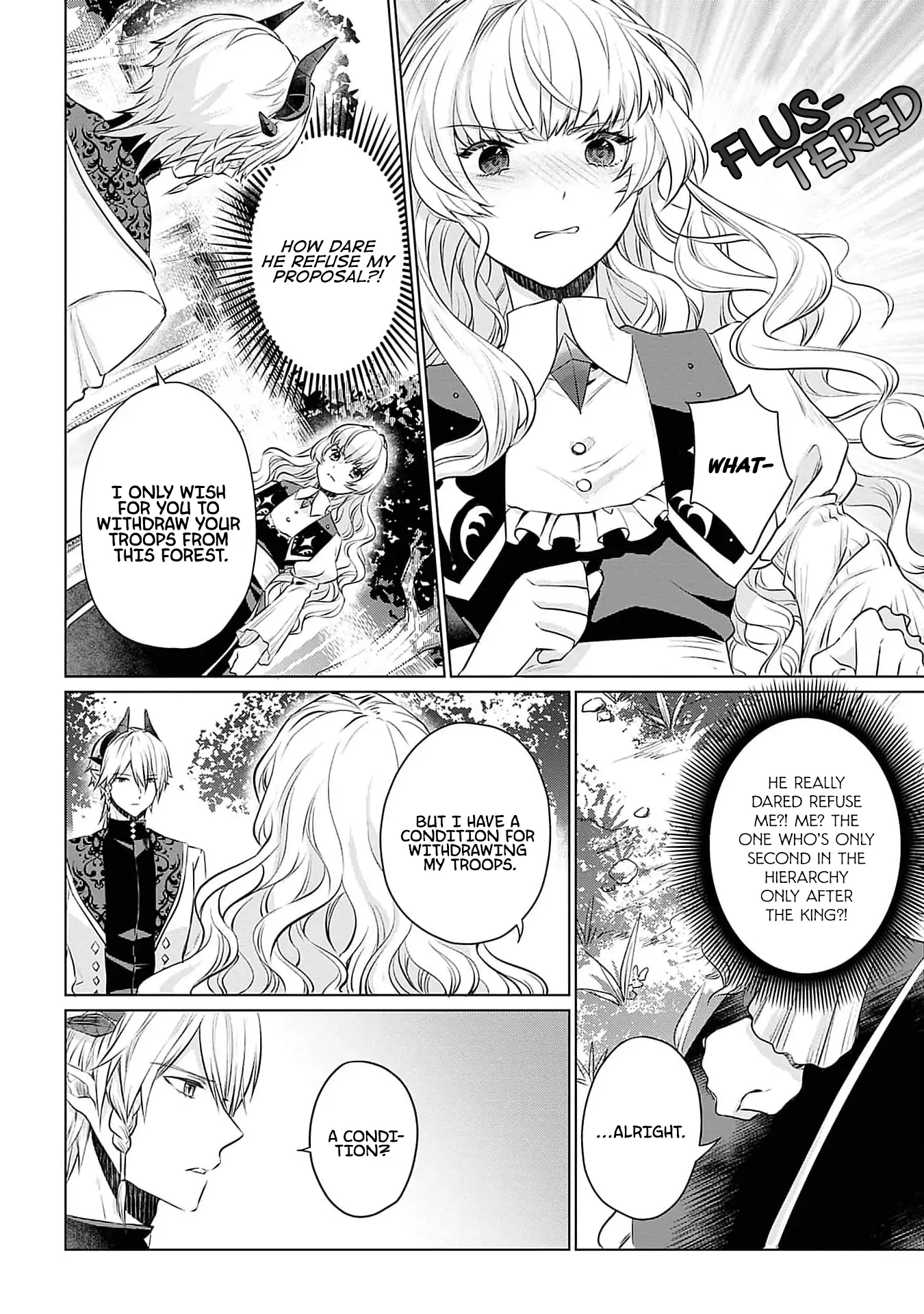 Azamukare Seijo to Shugoryuu no Konyaku Chapter 3 - page 19