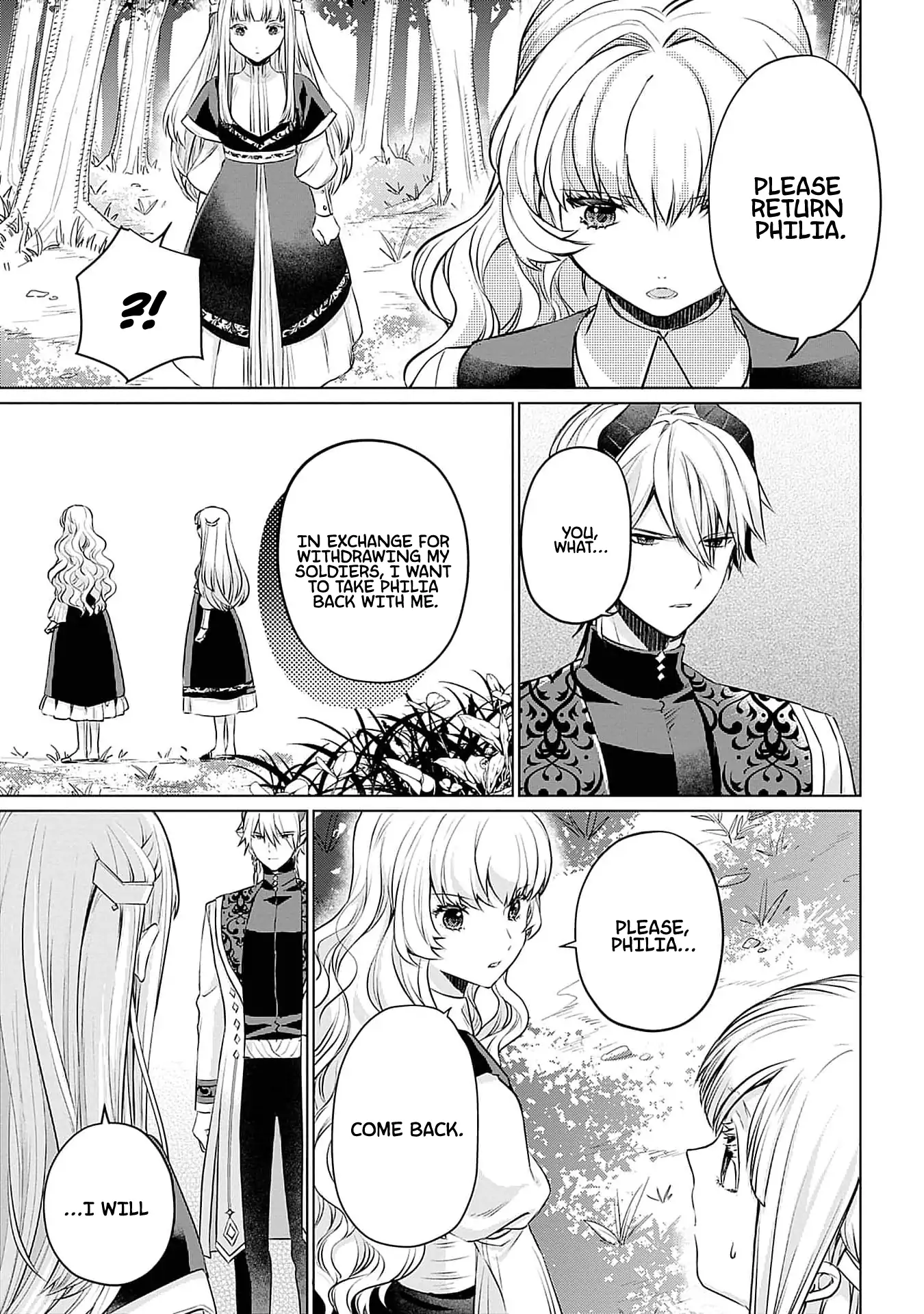 Azamukare Seijo to Shugoryuu no Konyaku Chapter 3 - page 20