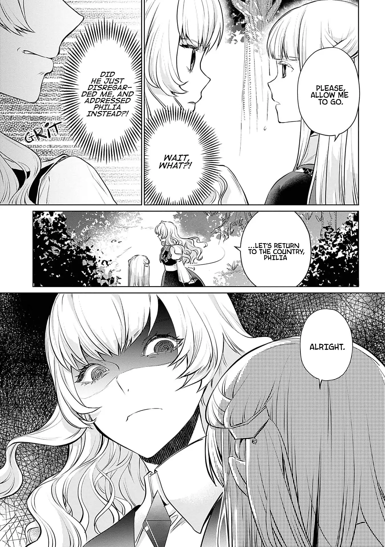 Azamukare Seijo to Shugoryuu no Konyaku Chapter 3 - page 22