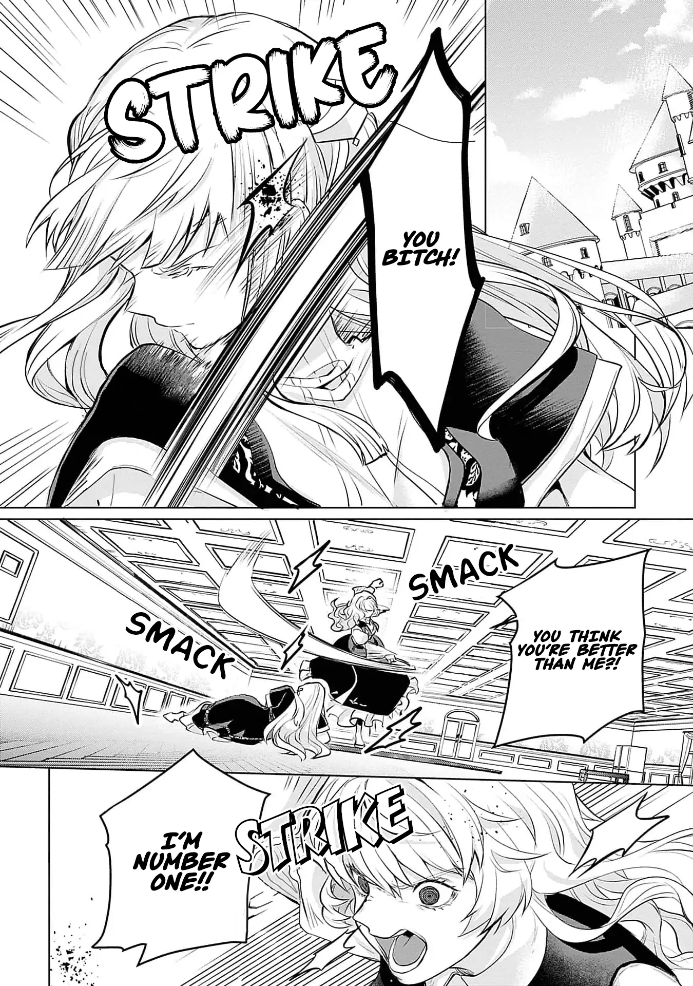 Azamukare Seijo to Shugoryuu no Konyaku Chapter 3 - page 23