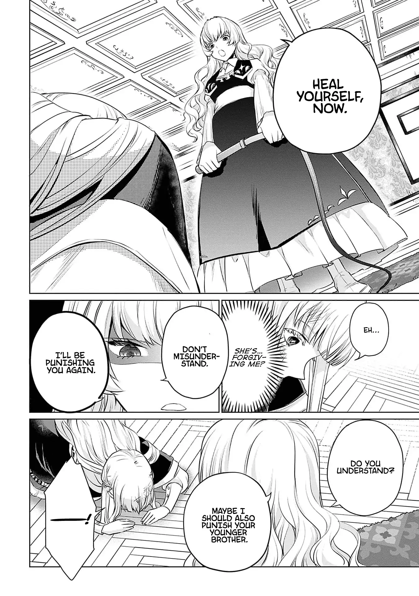 Azamukare Seijo to Shugoryuu no Konyaku Chapter 3 - page 25