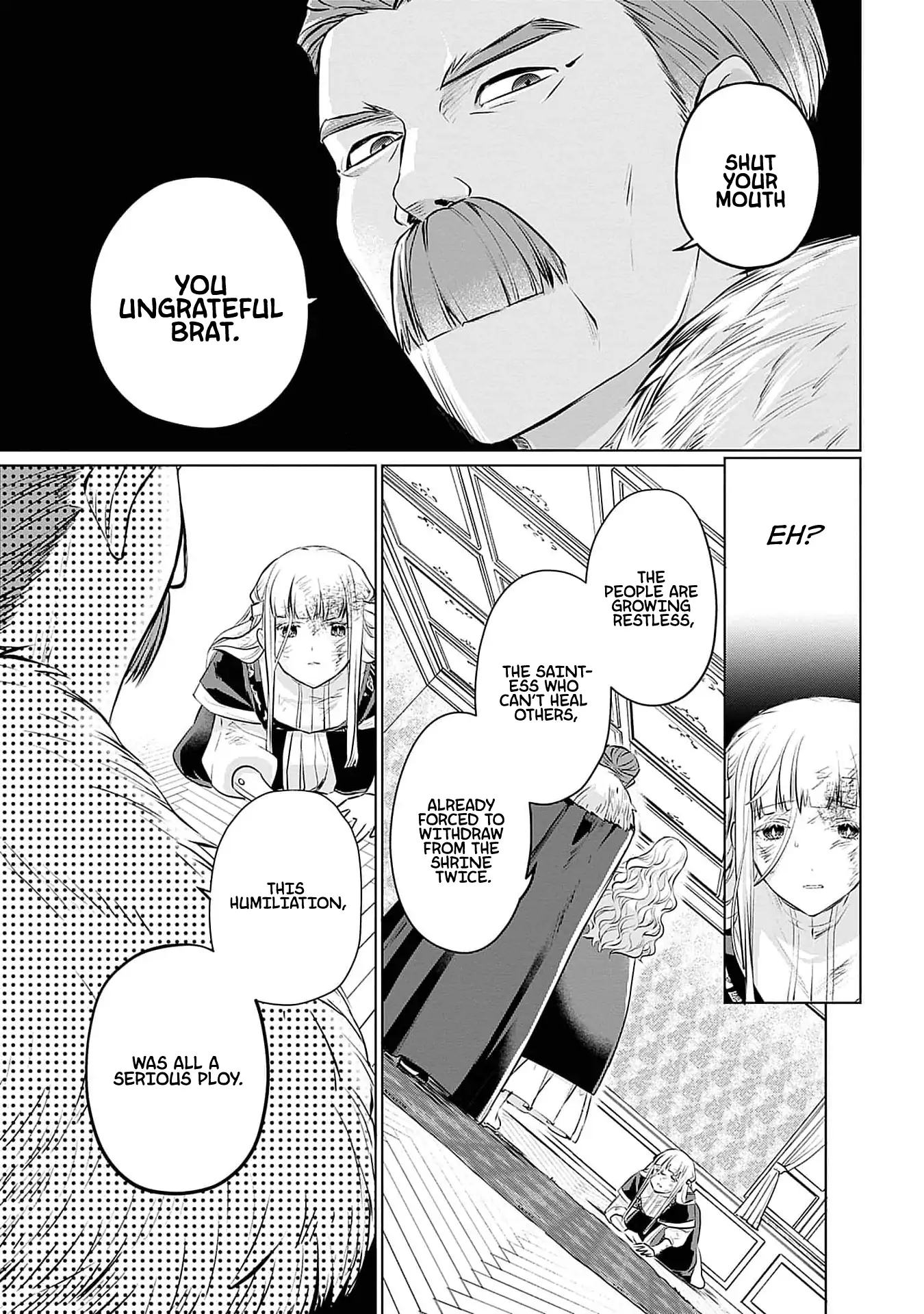 Azamukare Seijo to Shugoryuu no Konyaku Chapter 3 - page 30