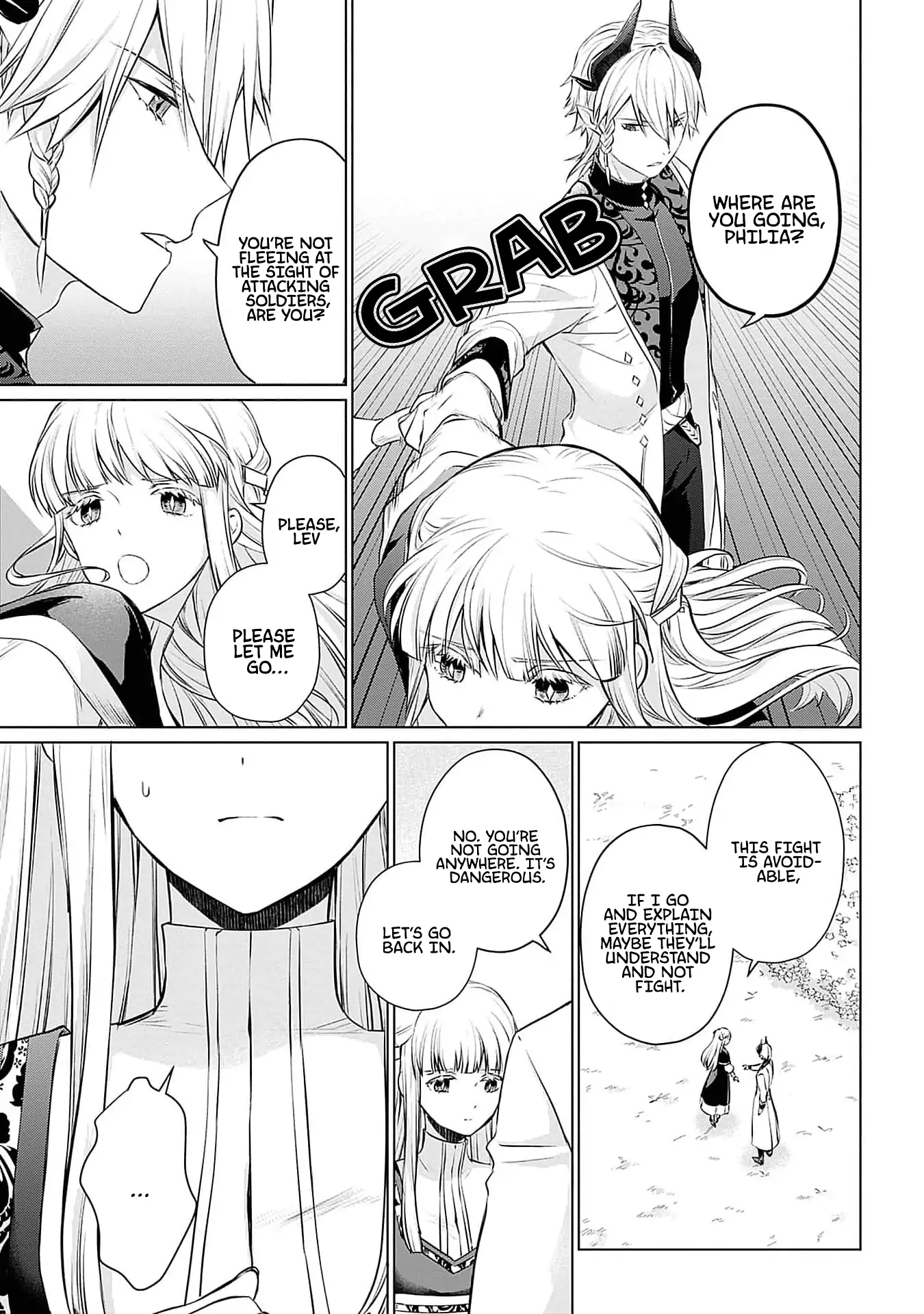 Azamukare Seijo to Shugoryuu no Konyaku Chapter 3 - page 6