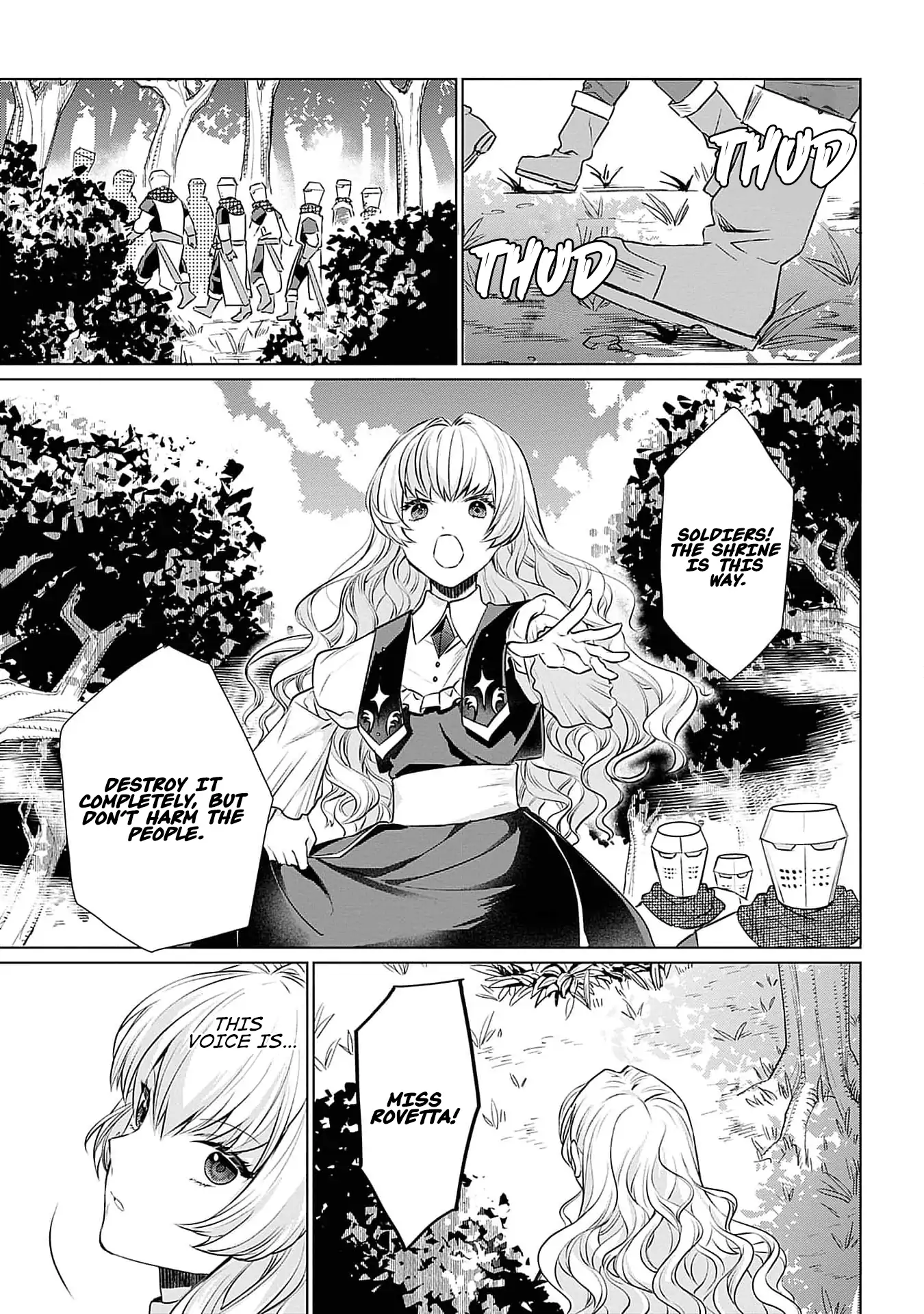 Azamukare Seijo to Shugoryuu no Konyaku Chapter 3 - page 8