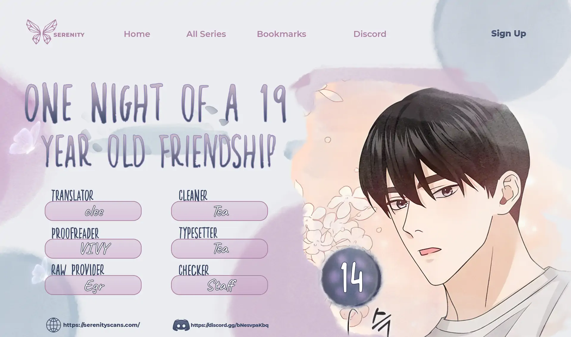 One Night of a 19 Year Old Friendship Chapter 14 - page 1