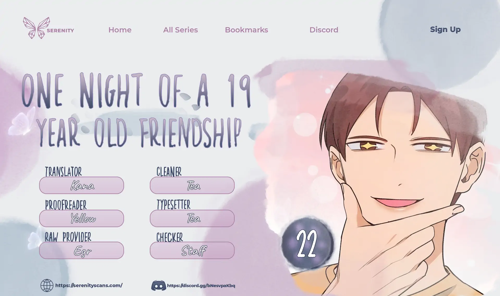 One Night of a 19 Year Old Friendship Chapter 22 - page 1