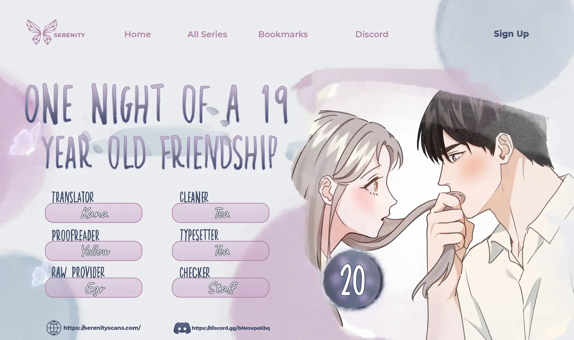 One Night of a 19 Year Old Friendship Chapter 20 - page 1