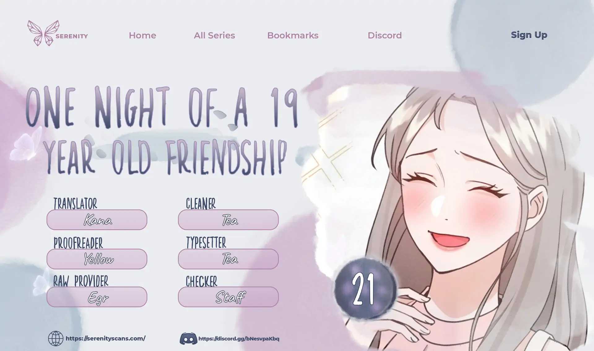 One Night of a 19 Year Old Friendship Chapter 21 - page 1