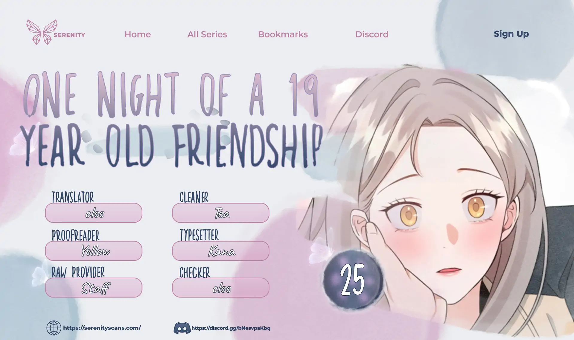One Night of a 19 Year Old Friendship Chapter 25 - page 1