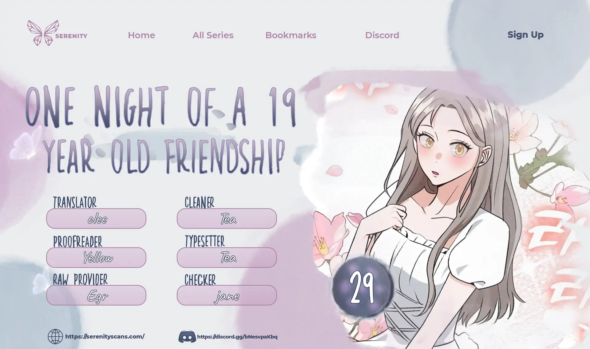One Night of a 19 Year Old Friendship Chapter 29 - page 1