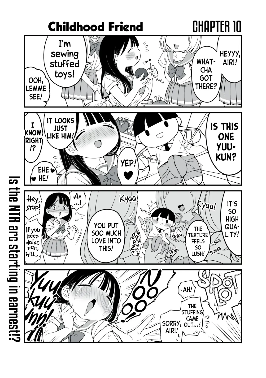 Dou Ganbattemo H ni Nacchau Osananajimi Chapter 10 - page 1
