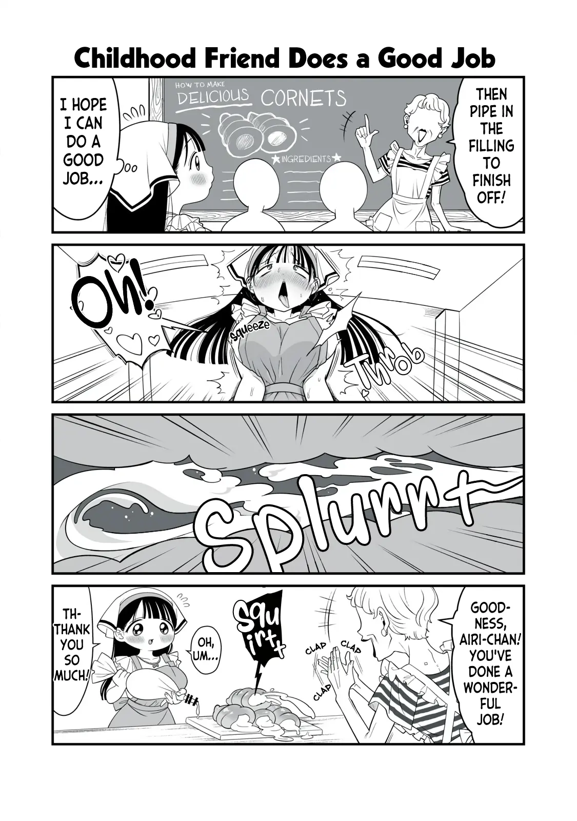 Dou Ganbattemo H ni Nacchau Osananajimi Chapter 10 - page 4