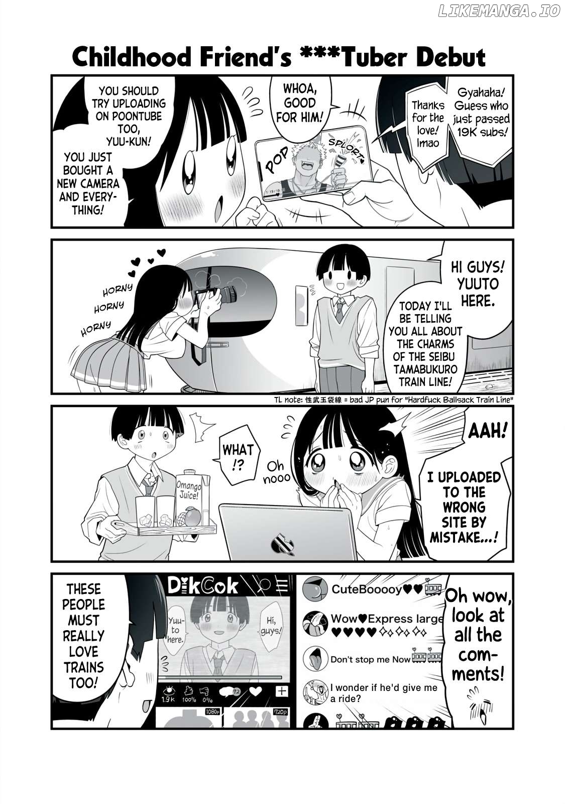 Dou Ganbattemo H ni Nacchau Osananajimi Chapter 11 - page 3