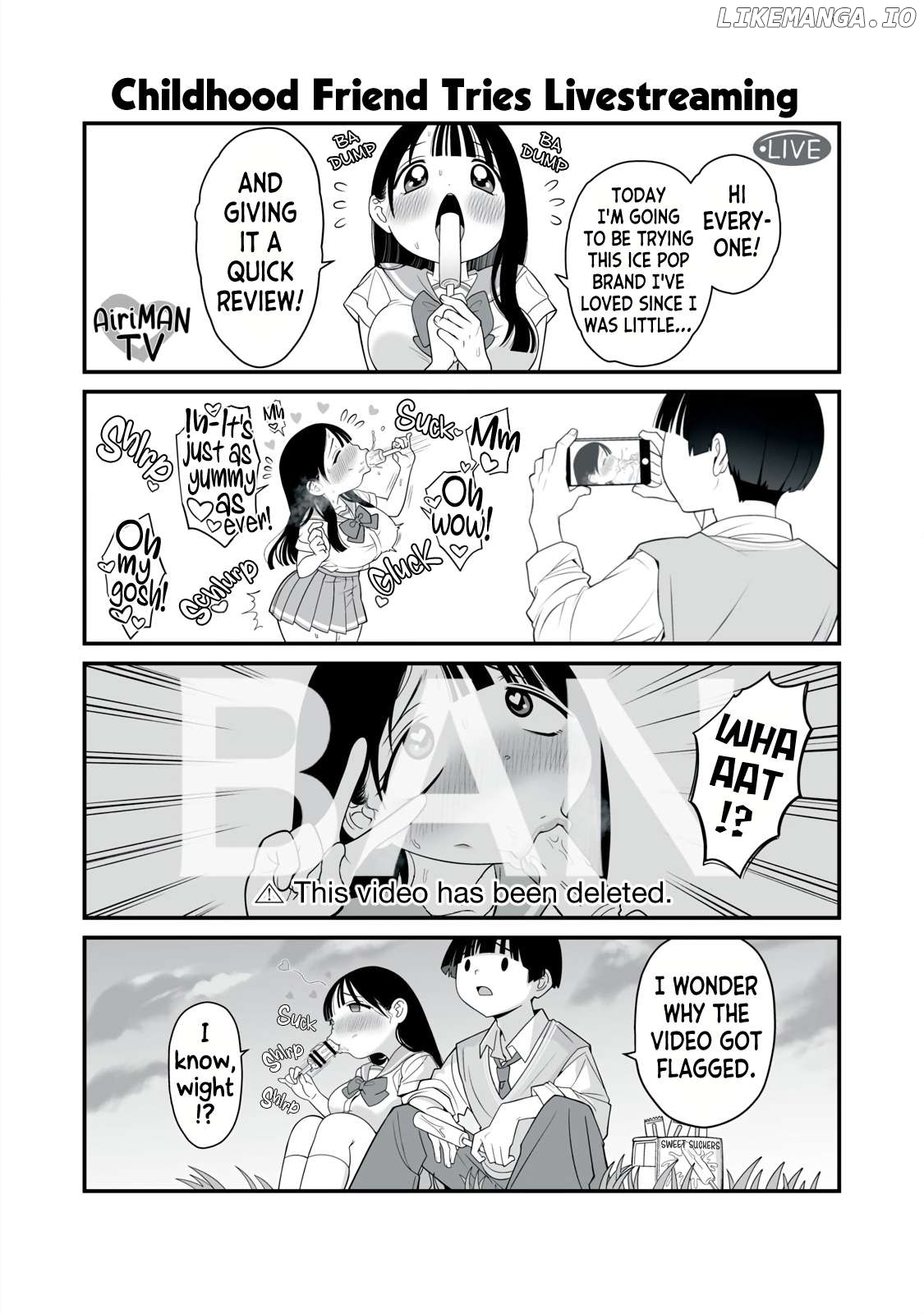 Dou Ganbattemo H ni Nacchau Osananajimi Chapter 11 - page 5