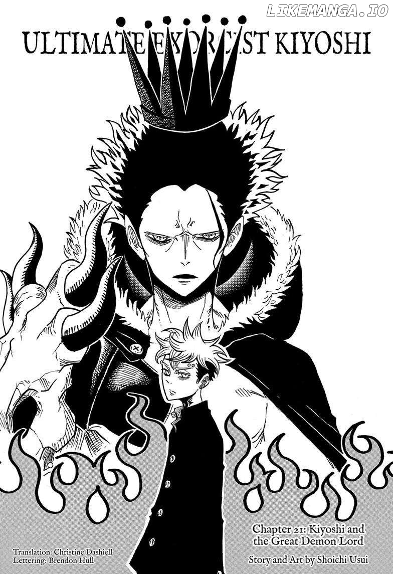 Ultimate Exorcist Kiyoshi Chapter 21 - page 2