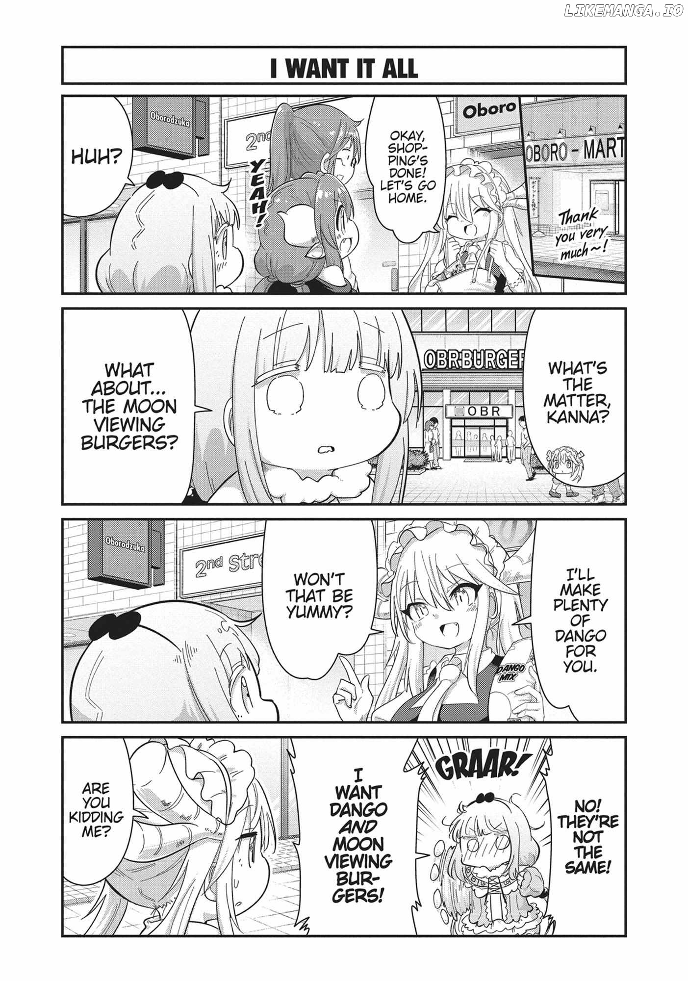 Kobayashi-san Chi no Maid Dragon: Kanna no Nichijou Chapter 107 - page 11