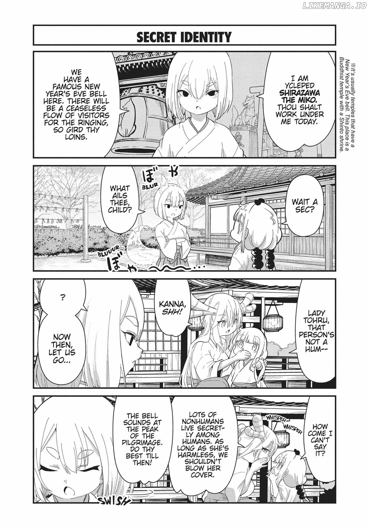 Kobayashi-san Chi no Maid Dragon: Kanna no Nichijou Chapter 108 - page 14