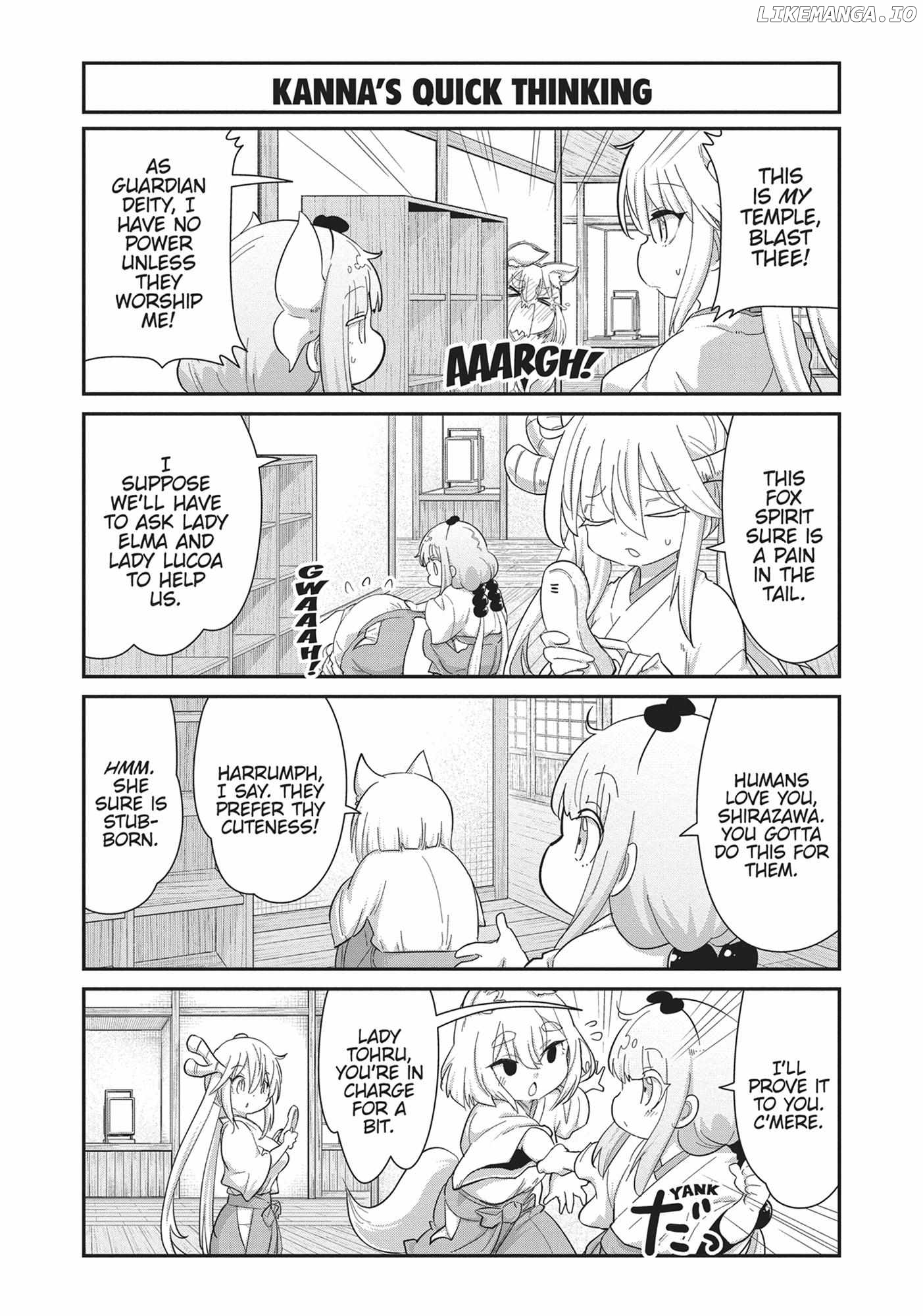 Kobayashi-san Chi no Maid Dragon: Kanna no Nichijou Chapter 108 - page 21
