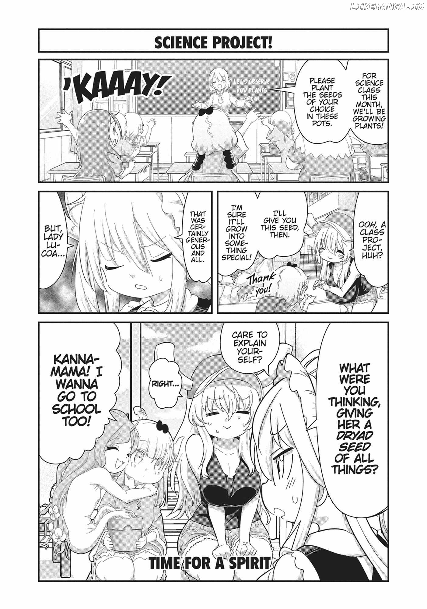 Kobayashi-san Chi no Maid Dragon: Kanna no Nichijou Chapter 110 - page 1