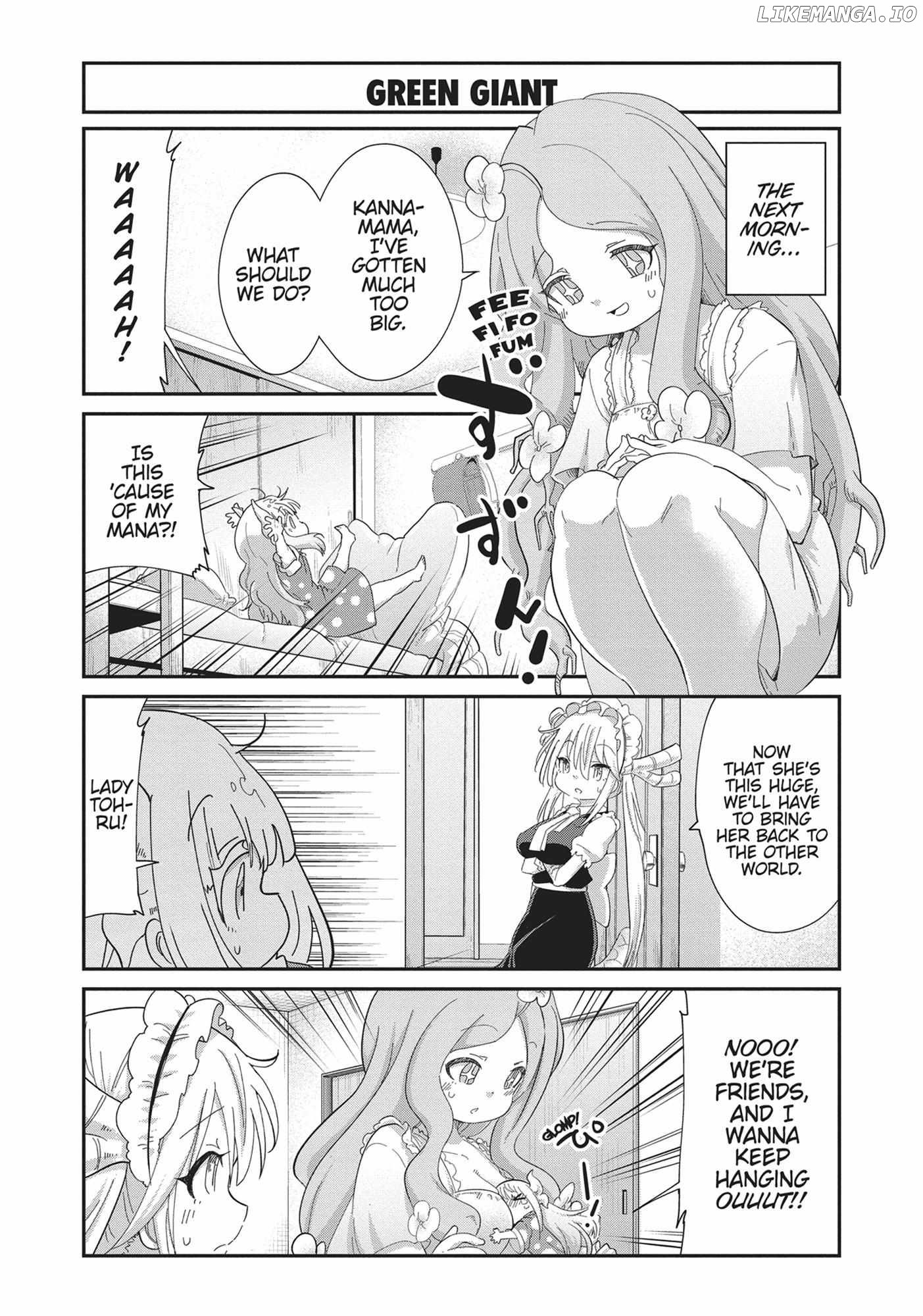 Kobayashi-san Chi no Maid Dragon: Kanna no Nichijou Chapter 110 - page 10