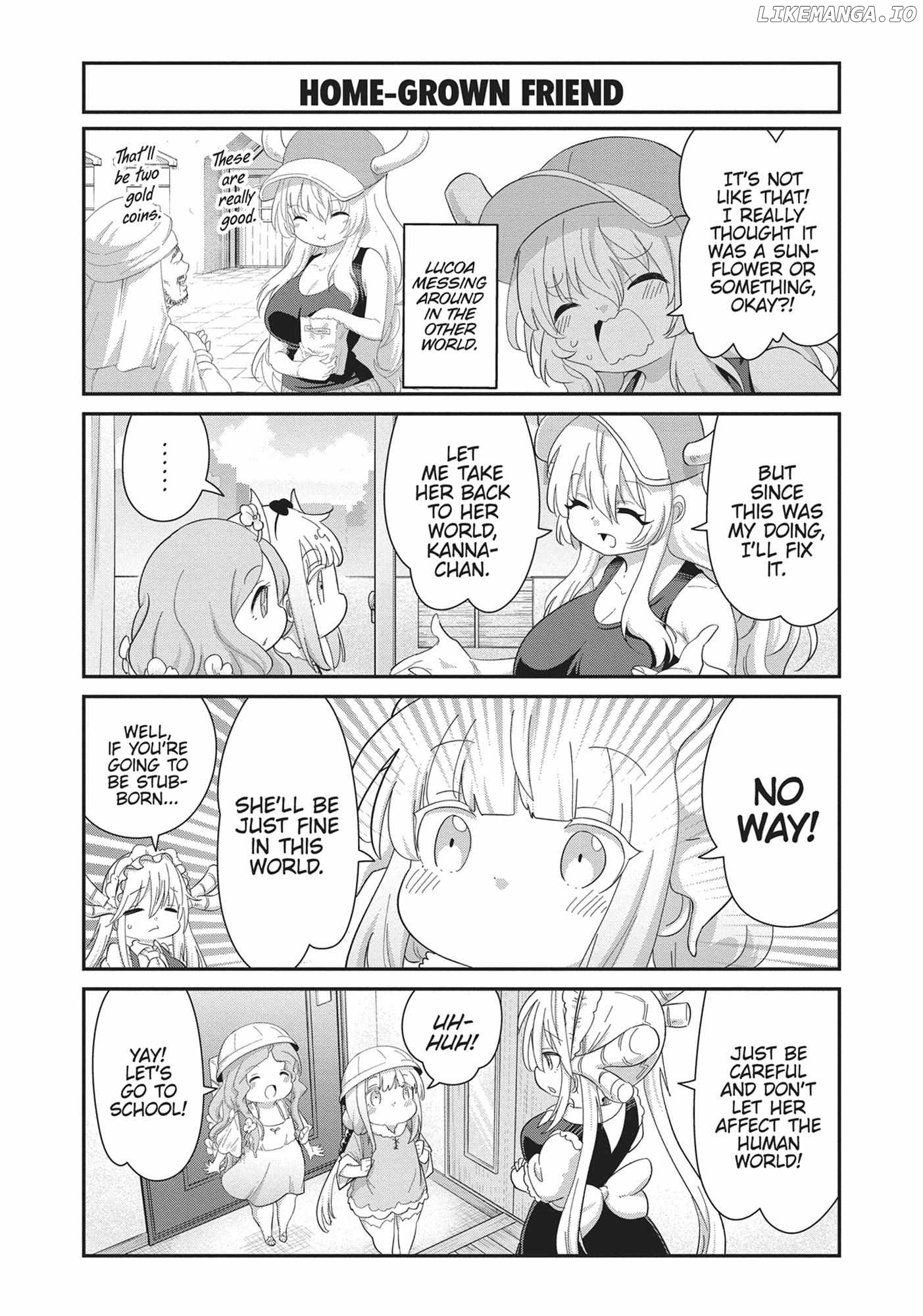 Kobayashi-san Chi no Maid Dragon: Kanna no Nichijou Chapter 110 - page 2